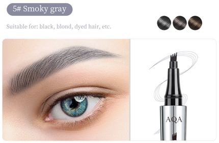 🔥2025 Upgraded Japanese Style Four-Tip Waterproof Liquid Eyebrow Pencil