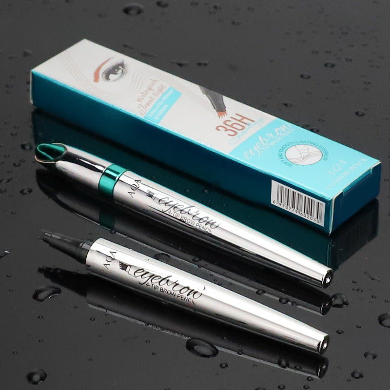 🔥2025 Upgraded Japanese Style Four-Tip Waterproof Liquid Eyebrow Pencil
