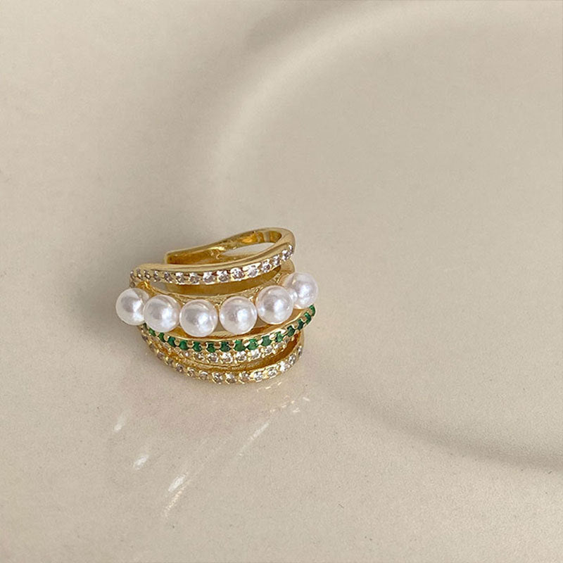 Lovilds™ Lymphvity Auriculotherapy White Onyx EarCuff(Limited time discount 🔥 last day)