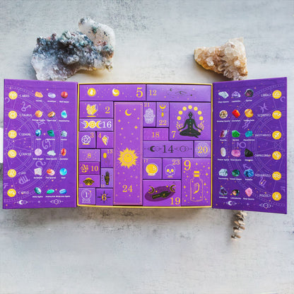 🎃Qiawi™  Halloween Countdown Gift Box🔮The Magic of Healing and Energy Transfer!