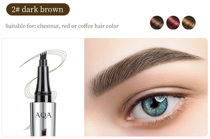 🔥2025 Upgraded Japanese Style Four-Tip Waterproof Liquid Eyebrow Pencil
