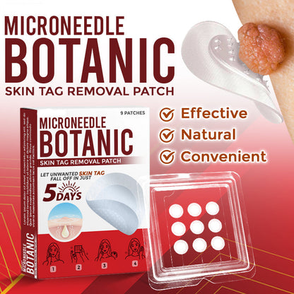 LOVILDS® MicroNeedle Botanic Skin Tag Removal Patch 🇺🇸 Made in the USA