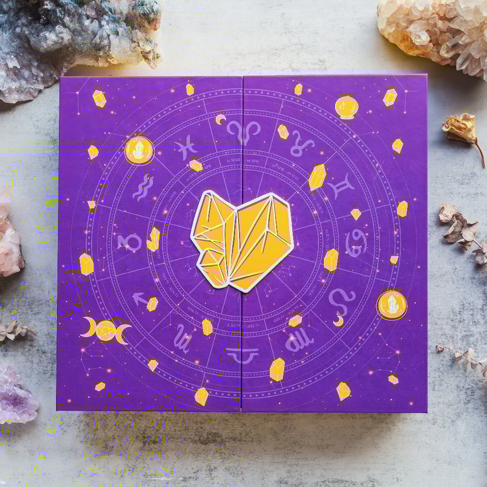 🎃Qiawi™  Halloween Countdown Gift Box🔮The Magic of Healing and Energy Transfer!